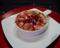 Gratin de fraises reglissé