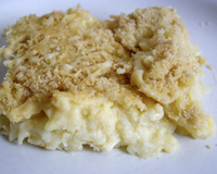 Gratin de chou-fleur en béchamel