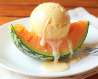 Glace au melon