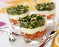 Verrines méditerranéennes au Chavroux®