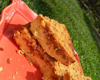 Gâteau sablé moelleux au citron vert, petits beurre et lait concentré un délice!