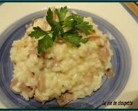 Risotto au jambon cru