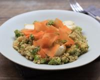 Salade de quinoa avocat & carottes