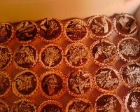 Tartelette au chocolat rapide