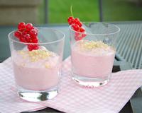Un dessert léger, frais et craquant.