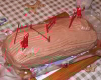 Bûche schokoladen de Vienne