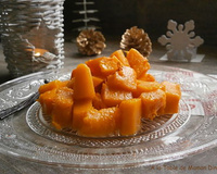 Courge butternut rôtie à la vanille et à l'huile de truffe