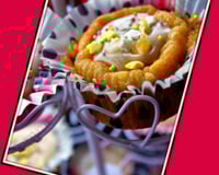 Cupcake au Kaki et crème de marrons