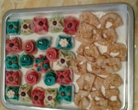 Assidat zgougou aux graines de pin d'Alep