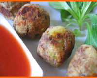 Croquette de pommes de terre au pot au feu