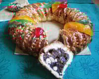 Il buccellato - Couronne aux figues sèches et chocolat