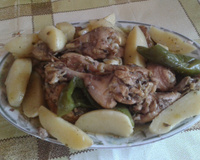 Poulet au thym et romarin