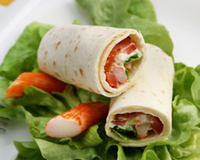 Roulade de bâtonnets Coraya Suprêmes et fromage frais