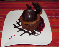 Gâteau choco-cerise