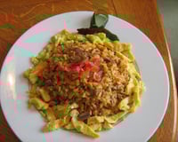 Riz cantonnais-papaye