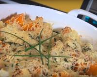 Un gratin original, qui allie parfaitement bien la courge butternut et le chou-fleur. Un gratin idéal pour un dîner léger mais aussi pour accompagner…