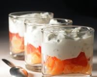 Verrine de saumon et mascarpone