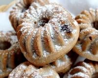 Fondants à la châtaigne, crème de marrons et aux éclats de chocolat