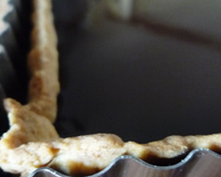 Tarte miroir au chocolat et soupçon de salidou