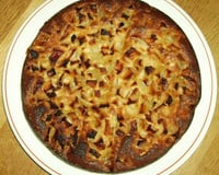 Tarte paysanne aux pommes caramélisées