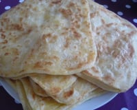 Msemmens ou crêpes feuilletées marocaines