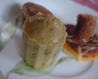 Voici une recette vite préparée et servie pour les fêtes en amuses bouche ou alors en entrée si vous utilisez des moules à cannelés
