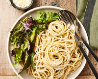 Spaghettis poivre & parmesan