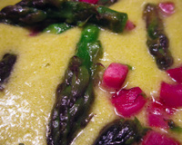 Velouté d'asperges vertes