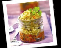 Parmentier de Méli-Mélo de céréales et légumes secs Tipiak chorizo et olives noires