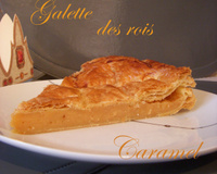 Galette des rois au caramel
