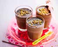 Panna cotta au chocolat et Carambar