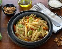 Marier les pâtes aux légumes et au parmesan c'est une habitude toute italienne, pour avoir un plat complet sain et savoureux. Nous vous proposons d'essayer,…