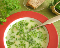 Soupe de cerfeuil