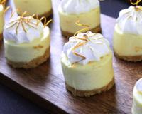 Un dessert en version individuelle très frais.
