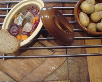 Harengs et pommes à l'huile