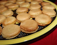 Macarons au sésame et au citron