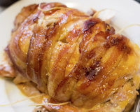 Rôti de porc façon orloff