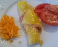 Croissants au fromage et au jambon