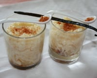 Riz au lait gourmand au sucre vanillé