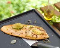Faites vous plaisir avec une truite à la plancha sous la chaleur de l'été !