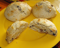 Scones gourmands aux pépites de chocolat