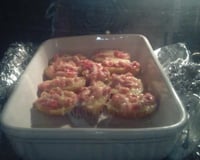 Pommes de terre gratinées au four