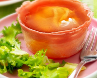 Œufs en gelée au jambon