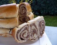 Réaliser une povitica ! Quesako ? je n'en savais absolument rien sauf avoir vu une chouette photo de brioche qui donnait envie de s'en couper une belle tranche !Après…
