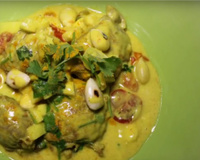 Curry onctueux de dinde aux fruits