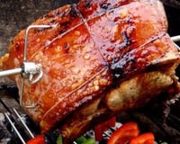 Carré de porc au barbecue