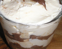 Tiramisu cookie, banane, Nutella