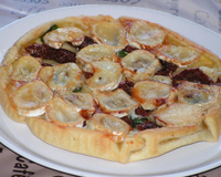 Tatin de chèvre aux tomates confites