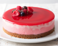 Bavarois fraises speculoos