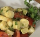 Salade de coeurs de palmier